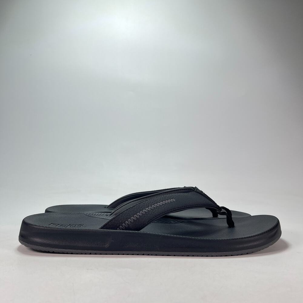 Flojos Eves Black Casual Sandals Summer Slides Comfort Flip Flops Men's Size 13